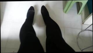 Video 328404801: pantyhose pumping, crossdresser pantyhose black, gay pantyhose, black pantyhose teaser, man pumps, gay hd