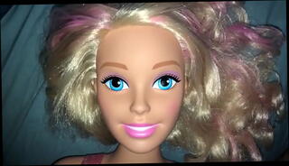 Video 1348056905: barbie doll, cum facial, facial cumshot, styled facialized, cum head