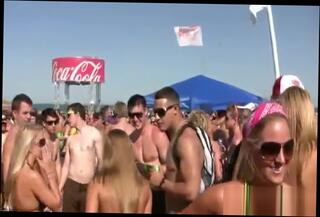 Video 960836004: teen striptease, teen beach, striptease party, drunk teen, teen public