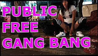 Video 1599000595: public gang bang, banged doggy style, doggy style gangbang, doggy style skinny, bangs perverted, flashes banged