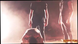 Video 1655241081: bondage anal slave, gay bondage gangbang, gay bareback gangbang, gangbang anal blowjob, slave spanking, slave hd, sucking three dicks