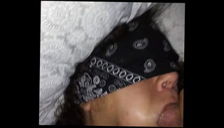Video 1045091715: blindfolded wife, blindfolded cum, cum hungry wife