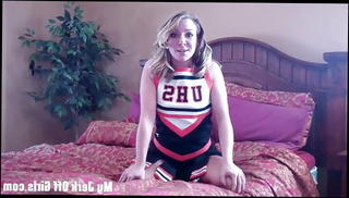 Video 1182972001: punishment cheerleader, cheerleader jerks, cheerleader girl, cheerleader locker, dick jerking, straight jerking, shower jerk