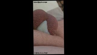 Video 1627400883: cage butt plug, butt plug fetish, butt plug solo, fetish solo masturbation, amateur slut solo masturbation, butt plug cum, butt plug vibrator, solo male masturbation cum, butt plug cumshot, solo handjob cum