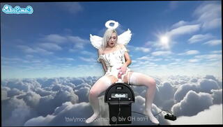 Video 1243501125: blonde cam girl masturbates, blonde cam girl playing, shaved cam girl, rides sybian