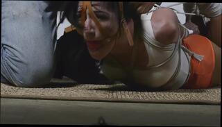 Video 1567606274: bdsm fetish, bdsm deep throat, gagged tied brunette, loves gagging, tattooed bdsm, hd bdsm