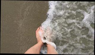Video 790032303: worship feet foot toes, feet foot fetish toes, barefoot foot fetish, solo foot worship, amateur feet worship, beach foot worship, female feet worship