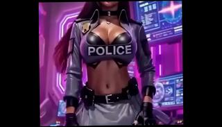 Video 1664623655: anime toon, anime police, anime office, anime dance