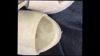Video 759541275: boy solo cumshot, high heels solo, cumshot semen, cumshot shoe