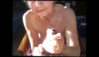 Video 1491863401: grandma licks, grandma handjob, grandma cum, homemade grandma, man licking cum, cum guy licks, straight guys licking, slow licking, licking lovers