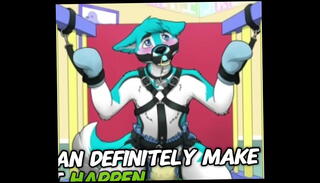 Video 1617935515: diaper pee, pissing diapers, furry cosplay