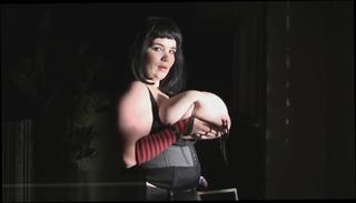Video 1120612804: anorei collins, bbw bdsm, nipple clamps, boobs clamped, big tits bdsm, goth bbw, girl nipple