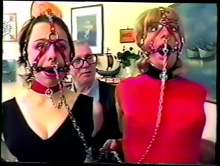 Video 815410604: vintage shemale threesome, crossdresser slave, vintage bdsm, hd vintage
