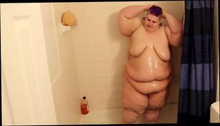 Video 140675204: ssbbw shower, amateur big ass teen, big ass teen hd, sexy shower, super sexy young, sexy fatty
