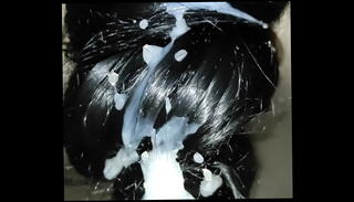 Video 1194354985: hairjob fetish, hairjob cum, long haired hairjob