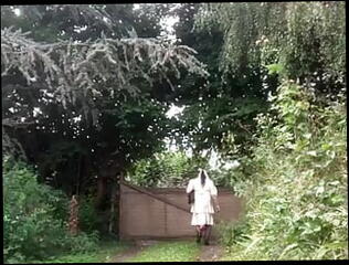 Video 1618734431: gay crossdresser, amateur crossdresser, vintage dress, crossdresser outdoor, gay hd