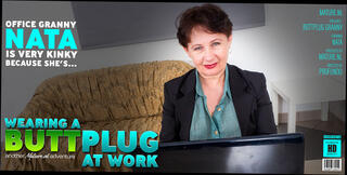 Video 1657560104: big ass milf solo, milf solo toy, milf solo masturbation, milf solo female, mature milf solo, wearing butt plug, granny butt, office granny