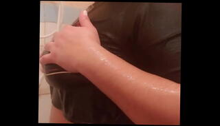 Video 1602674015: twerking tits, twerking amateur, fetish, small tits amateur, tits bath