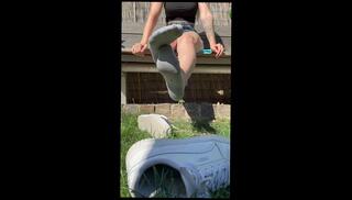 Video 1654304493: mistress feet worship, femdom feet worship, fetish feet worship, mistress feet lick, barefoot soles feet, feet socks worshiped, blonde feet worship, womens feet, barefoot amateur, tattooed feet