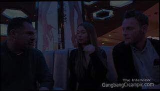 Video 1596591914: creampie gangbang, creampied interviewed, ass big tit pornstar, big tits brunette pornstar, dutch girl, behind big ass, great girl, little girl, big ass public