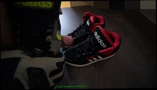 Video 1654301743: solo male feet fetish, feet fetish fuck, solo fetish play, solo amateur cumshot, feet shoes, cumshot red, black cumshot