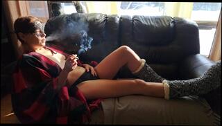 Video 1595321823: fetish solo, amateur petite solo teen, teen small tits solo, smoking amateur solo, amateur solo female, fetish smoking cigarette, topless smoking