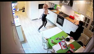 Video 1350855335: couple standing fuck, girl dancing fucking, amateur kitchen fuck, girl blows