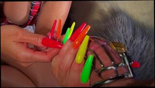 Video 1612320623: milf amateur fetish, milf pov handjob, big tits milf pov, cage pov, caged cock tease, cage sexy, long nail fetish, insertion fetish, pov 60fps