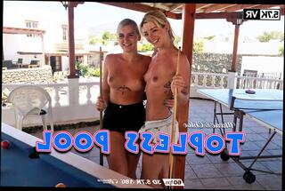 Video 1587670884: solo vr porn, solo striptease, lingerie solo, solo female, topless pool, two gorgeous girls, two girls play, girl helps