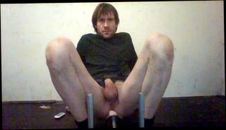 Video 1664252533: anal solo fucking machine, amateur anal fucking machine, big dick fucking machine, big dick solo male, amateur russian solo, german machine