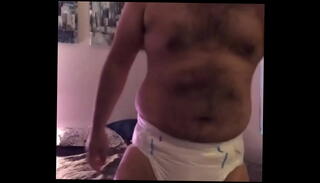 Video 1424781705: diaper humiliation, gay diaper, wet diaper