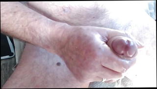 Video 1571255691: gay cums hard, soft cum, big hard cock, big older cock