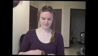 Video 331393301: babe girl amateur, cute amateur girl, shaved amateur babe, straight girl, bald head girl