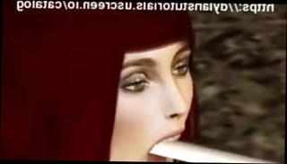 Video 1296669301: keira knightley, cartoon, jerking, straight