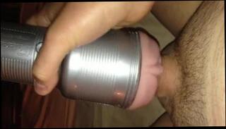 Video 120411301: man fucks fleshlight, gay fleshlight, fleshlight part 1, stroking cock porn, little cock stroking