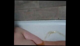 Video 1139618745: pissing pee drinking, sissy piss drinking, pissing watersports, solo watersports, gay piss drinking