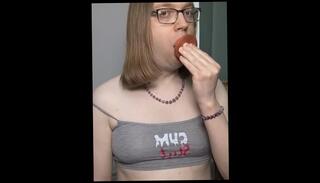 Video 1596302533: crossdresser sissy dildo solo, fetish crossdresser sissy, sissy twink crossdresser, gay twink solo oral, sissy dildo deep throat, dildo deep throat gagging, amateur sissy crossdresser, solo male dildo, blowjob deep throat gag, gagging choking deep throat, amateur european twink