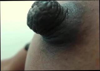 Video 351707701: long hard big nipples, long black nipples, ebony big nipples, long straight