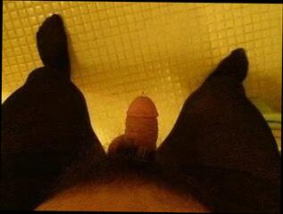 Video 1591896391: hairy pissing, cock pissing, gay crossdresser