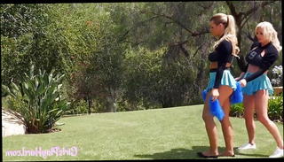 Video 514288601: busty lesbian facesitting, busty cheerleader, busty girl stripping, busty babe strips, cheerleader girl friend, lesbian straight, facesitting couch, one busty, hd busty