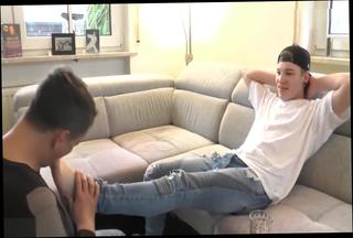 Video 1052940404: hot foot worship, worship piss, fetish humiliation, gay humiliation, hot wax, fetish hd