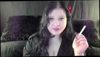 Video 271163404: smoking fetish solo, solo girl porn, webcam solo female, webcam brunette solo, horny homemade webcams