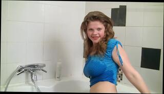 Video 909721904: girl wet jeans, big tit red head, german big tits, big tits hd
