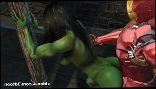 Video 1041868904: 3d toons, toon cartoon, erect man, big erect, man fucking