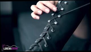 Video 1660188023: fetish solo, amateur solo female, leather boots fetish, fetish dance, fetish close