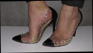 Video 295520701: feet foot job, feet straight, feet soles shoes, high heel foot job, foot job hd