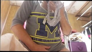 Video 788613105: gay crossdresser, crossdresser panties, gay sitting, gay neighbor