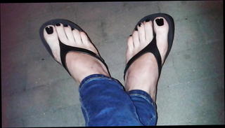 Video 1556929101: sexy shemale feet, sexy feet amateur, sexy hot feet, polish feet, feet outdoors, sexy thong