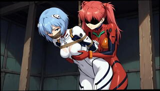 Video 1657066295: lesbian bdsm bondage, bound gagged, bound sex