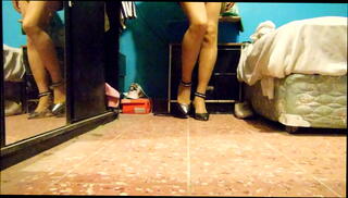 Video 1503079505: pantyhose heels, sexy high heels